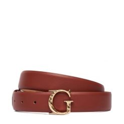 Pasek Damski Guess. Brązowe paski damskie Guess, z aplikacjami. Za 199.99 zł.