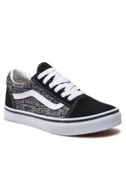 Vans Tenisówki Jn Old Skool VN0A5EE6N421 Czarny. Czarne buty sportowe dziewczęce Vans, bez wzorów, z materiału, bez zapięcia. Za 199.99 zł.