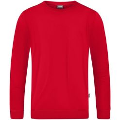 Bluza Jako Doubletex. Czerwone bluzy męskie Jako, l, bez wzorów, z bawełny, bez kaptura. Za 214.80 zł.