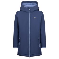 Trespass Brennagh - Damska kurtka softshell Bluetone. Niebieskie kurtki damskie Trespass, bez wzorów, z polaru, bez kaptura. Za 314.99 zł.