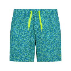 Szorty męskie plażowe CMP 35R7577. Zielone krótkie spodenki sportowe męskie CMP, l, bez wzorów, z mikrofibry. Za 74.99 zł.