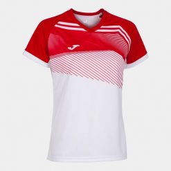 Koszulka do piłki nożnej dla dziewczyn Supernova II. Białe bluzki dla dziewczynek Joma, bez wzorów, bez ramiączek. Za 131.99 zł.