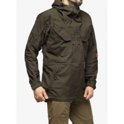 Kurtka męska Helikon-Tex Anorak Pilgrim. Zielone kurtki męskie HELIKON-TEX, m, bez wzorów, sportowe, bez kaptura. Za 429.99 zł.