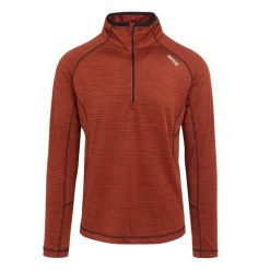 Polarowy Top Męska Suwak Do Połowy Yonder II. Zielone bluzy męskie Regatta, na zimę, m, bez wzorów, z polaru, bez kaptura. Za 73.99 zł.