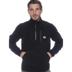 Męska kurtka Leone 1947 Apparel Micro Polar, ze stójką i zamkiem do połowy. Czarne kurtki sportowe męskie LEONE 1947 APPAREL, l, bez wzorów, z polaru. Za 65.68 zł.