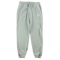 Second life - Spodnie dresowe męskie Nike szare - Jak nowy. Szare spodnie sportowe męskie Nike, l, bez wzorów, z dresówki, do biegania. Za 127.76 zł.