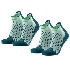 Skarpety trekkingowe kobieta Therm-ic Outdoor UltraCool Ankle Lady zestaw 2 par. Zielone skarpety damskie THERM-IC, bez wzorów, z elastanu. Za 209.00 zł.