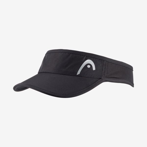 Daszek czapki damski HEAD Pro Player. Czarne czapki i kapelusze damskie Head, bez wzorów, z materiału. Za 85.00 zł.