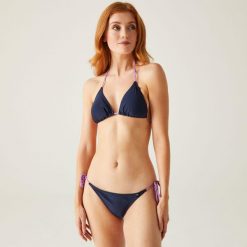 Andrellia damska góra od bikini. Niebieskie bikini damskie Regatta, bez wzorów. W wyprzedaży za 29.99 zł.