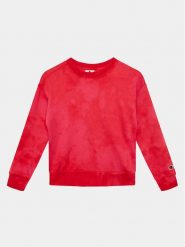 Champion Bluza 404635 Różowy Regular Fit. Czerwone bluzy dla dziewczynek Champion, bez wzorów, z bawełny, bez ramiączek, bez kaptura. Za 169.99 zł.