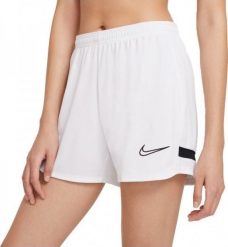 Nike Spodenki Dri-FIT Academy W CV2649-100 białe r. L. Białe szorty sportowe damskie Nike, l, bez wzorów, sportowe, dri-fit (nike). Za 64.74 zł.