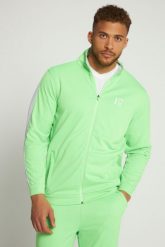 Męska Bluza dresowa Odzież fitness stójka do 8XL. Zielona bluzy męskie JAY-PI, l, bez wzorów, z dresówki, bez kaptura, na fitness i siłownię. Za 279.99 zł.