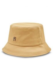 Tommy Hilfiger Kapelusz Distinct Rain Bucket Hat AW0AW16781 Beżowy. Brązowe czapki i kapelusze damskie Tommy Hilfiger, bez wzorów, z materiału. Za 209.99 zł.