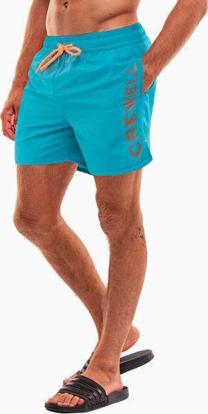 Crowell Szorty spodenki kąpielowe Crowell Diver kol. 1 morski 2XL. Zielone kąpielówki męskie CROWELL, m, bez wzorów. Za 78.72 zł.