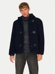 Only & Sons Kurtka zimowa Jules 22030865 Granatowy Regular Fit. Niebieskie kurtki męskie Only & Sons, na zimę, m, bez wzorów, z syntetyku, bez kaptura. Za 459.99 zł.