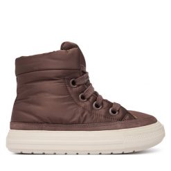 Trampki Converse. Brązowe trampki i tenisówki chłopięce Converse, bez wzorów, retro, bez zapięcia. Za 399.99 zł.