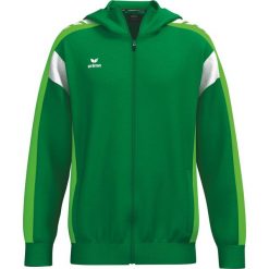 Kurtka treningowa Erima Celebrate 125 z kapturem, zielona junior. Białe kurtki męskie Erima, na zimę, m, bez wzorów, z kapturem. Za 314.99 zł.