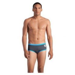 Kąpielówki Arena Big Logo Low Waist. Niebieskie kąpielówki męskie Arena, m, bez wzorów, do pływania. Za 149.99 zł.