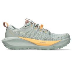 Buty do biegania ASICS Gel-Trabuco 13 Lichen. Szare obuwie sportowe damskie Asics, bez wzorów, z materiału, do biegania. Za 766.80 zł.