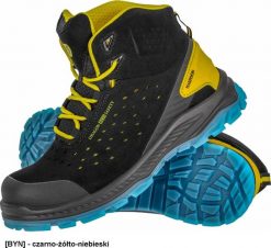 Buty trekkingowe męskie Reis BCHARPOON-T S1PS SR FO - Trzewiki męskie ze skóry zamszowej HARPOON kompozytowy podnosek podeszwa antypoślizgowa, olejood. Trekkingi męskie Reis. Za 168.46 zł.