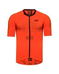 Koszulka rowerowa męska X-Bionic The Trick 4.0 Bike Zip Orange. Brązowe koszulki sportowe męskie X Bionic, l, bez wzorów, z dzianiny, bez kołnierzyka, bez ramiączek, na fitness i siłownię. Za 360.00 zł.