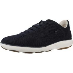 Buty GEOX D NEBULA Niebieski. Niebieskie obuwie sportowe damskie Geox, bez wzorów, z syntetyku, na fitness i siłownię. Za 330.99 zł.