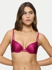 Triumph Biustonosz push-up Crazy Stupid Love 10222374 Różowy. Czerwone biustonosze Triumph, bez wzorów, z syntetyku. Za 75.00 zł.