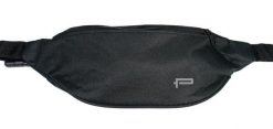 Saszetka Sportowa, Czarna Nerka na Biodro, Dwie Komory, Regulowany Pasek, Pako Jeans, na Zamek. Czarne paski damskie Pako Jeans, bez wzorów, z jeansu, sportowe. Za 25.00 zł.
