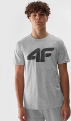 4f T-shirt 4F 4FWSS24TTSHM1155 27M. T-shirty męskie 4f, m, bez wzorów, bez kołnierzyka. Za 47.56 zł.