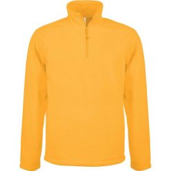 Kurtka polarowa z zamkiem Kariban Enzo. Żółte kurtki męskie KARIBAN, m, bez wzorów, z polaru, bez kaptura. Za 148.50 zł.