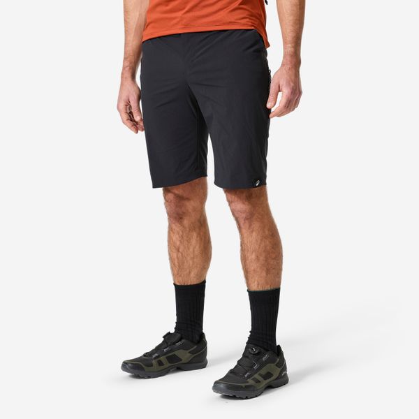 Szorty na rower MTB męskie Rockrider Cargo 500. Czarne buty sportowe męskie ROCKRIDER, na lato, m, bez wzorów, z materiału. Za 159.99 zł.