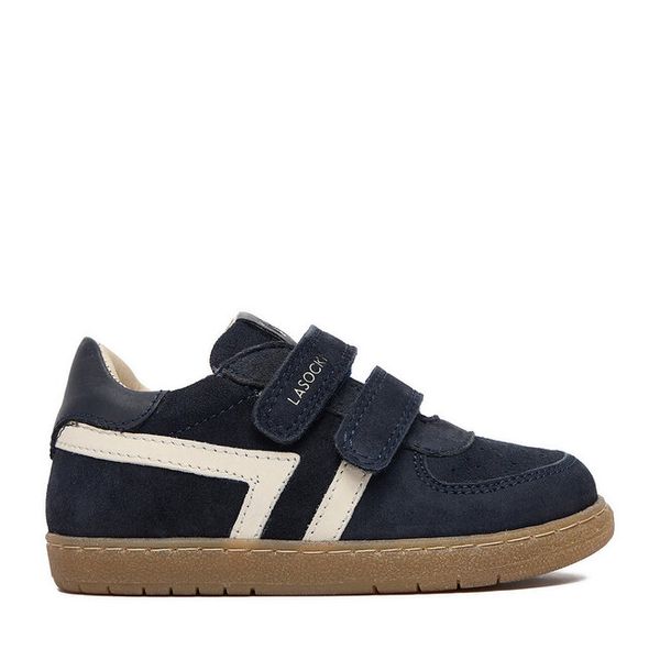 Sneakersy Lasocki Kids. Niebieskie trampki i tenisówki chłopięce Lasocki Kids, bez wzorów, bez zapięcia. Za 139.99 zł.