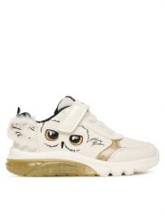 Geox Sneakersy J Ciberdron J56LPA 0BCKN C1M2U S Écru. Buty sportowe dziewczęce Geox, bez wzorów, ze skóry, bez zapięcia. Za 239.99 zł.