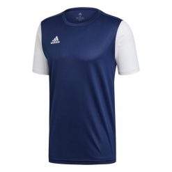 Jersey adidas Estro 19. Białe buty sportowe męskie Adidas, m, bez wzorów, z jersey, bez kołnierzyka, bez ramiączek, do piłki nożnej. Za 42.99 zł.