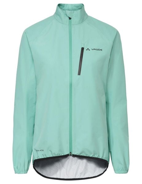 Kurtka damska Drop Jacket III. Szare kurtki damskie Vaude, bez wzorów, z materiału, bez kaptura. Za 519.00 zł.