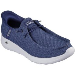 Adidasy Skechers Go Walk Max - Halyco, Mężczyźni. Niebieskie buty sportowe męskie Skechers, bez zapięcia, na fitness i siłownię. Za 490.00 zł.