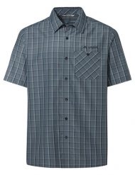 Koszula M Albsteig Shirt III. Szare koszule męskie Vaude, na lato, m, bez wzorów, z materiału, bez kołnierzyka, bez ramiączek. Za 276.30 zł.