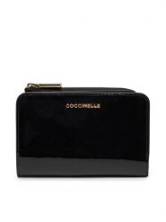Coccinelle Portfel E2 SXC 11 D1 01 Czarny. Czarne portfele damskie Coccinelle, bez wzorów, ze skóry. Za 309.99 zł.