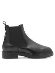 Lasocki Sztyblety ARC-A477-06 Czarny. Czarne botki damskie Lasocki, z materiału, bez obcasa, na płaskiej podeszwie, bez zapięcia. Za 169.99 zł.