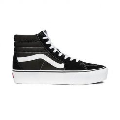 Buty do chodzenia damskie Vans SK8HI Platform 2. Czarne obuwie sportowe damskie Vans, bez wzorów, z gumy, trekkingowe. Za 502.00 zł.