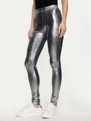Karen by Simonsen Legginsy Regitze 10105220 Srebrny Slim Fit. Szare legginsy damskie Karen by Simonsen, l, bez wzorów, z syntetyku. Za 209.99 zł.