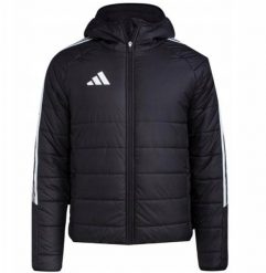 Kurtka zimowa adidas TIRO 24 Winter Jacket L czarna. Czarne kurtki męskie Adidas, na zimę, l, bez wzorów, bez kaptura. Za 296.32 zł.