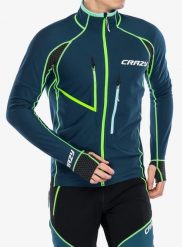 Bluza rozpinana męska Crazy Pull Acceleration. Zielone bluzy męskie CRAZY, m, bez wzorów, z materiału, bez kaptura. Za 692.99 zł.