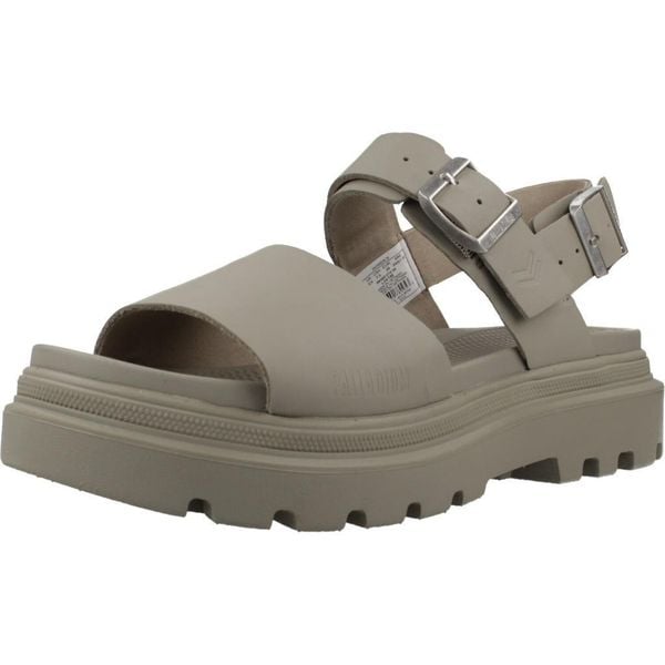 Sandały PALLADIUM PALLACRUISE CLASSIC Szary. Szare sandały damskie Palladium, bez wzorów, ze skóry, bez obcasa, bez zapięcia. Za 410.99 zł.