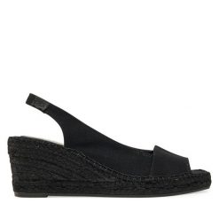 Espadryle Toni Pons. Czarne sandały damskie Toni Pons, bez wzorów, bez obcasa, bez zapięcia. Za 339.99 zł.