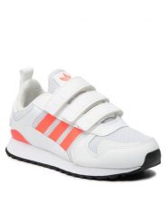 Adidas Sneakersy Zx 700 Hd Cf C GY3296 Biały. Białe buty sportowe dziewczęce Adidas, bez wzorów, ze skóry, bez zapięcia. Za 279.99 zł.