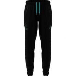 Spodnie dresowe Mercedes AMG Petronas Formula One Team LOT. Czarne spodnie sportowe męskie Adidas, l, bez wzorów, z dresówki, na fitness i siłownię. Za 289.00 zł.