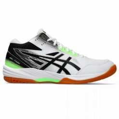 Buty siatkarskie męskie Asics Gel Task Mt 3. Białe buty sportowe męskie Asics, z materiału, bez zapięcia, do siatkówki. Za 499.99 zł.