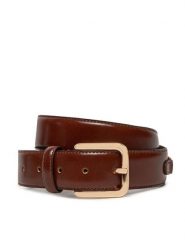 Guess Pasek Damski Not Coordinated Belts BW9165 P4335 Brązowy. Brązowe paski damskie Guess, z aplikacjami, ze skóry. Za 159.99 zł.