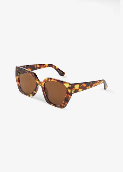 Okulary przeciwsłoneczne. Brązowe okulary przeciwsłoneczne damskie bonprix. Za 49.99 zł.